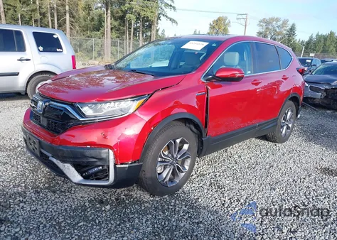 2022 Honda Cr-V Hybrid Ex-L z USA, uszkodzony, nr VIN 5J6RT6H80NL043507